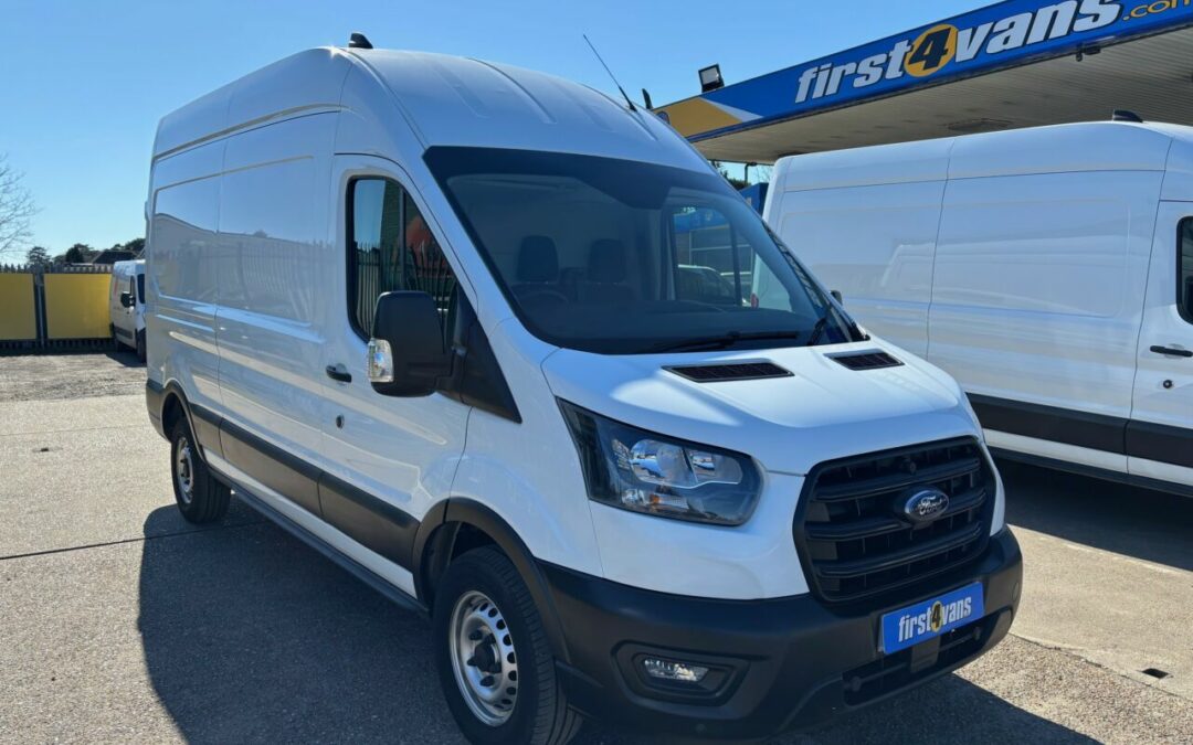 2023/72 FORD TRANSIT 2.0 350 ECOBLUE LEADER RWD L3 H3 130 BHP ** LOW MILEAGE **