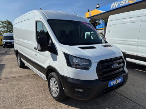 2021/71 FORD TRANSIT 2.0 350 ECOBLUE LEADER FWD L3 H2 130 BHP  ** WET BELT REPLACED **