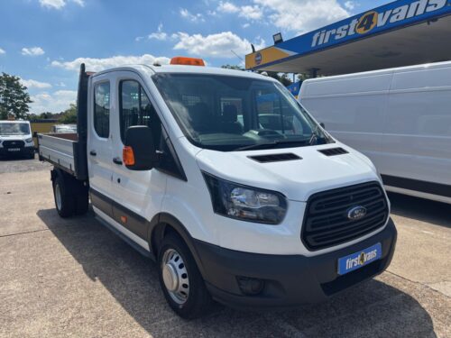 2019/19 FORD TRANSIT 350 D/C TIPPER 2.0 130PS ** WET BELT REPLACED **