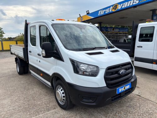 2020/70 FORD TRANSIT 350 LEADER ECOBLUE D/C TIPPER 2.0 130PS ** WET BELT REPLACED **