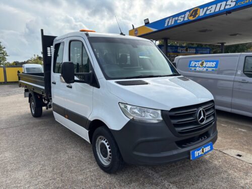 2022/22 MERCEDES-BENZ SPRINTER 314 2.0 CDI D/C TIPPER 143 BHP ** SAMEDAY DRIVE-AWAY **