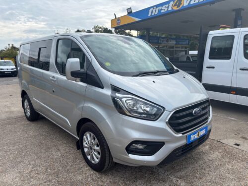 2022/71 FORD TRANSIT CUSTOM 280 LIMITED L1 H1 2.0 TDCi 130 BHP ** DAY / CREW VAN / AWNING AND TENT**