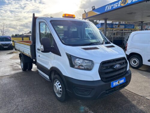 2021/71 FORD TRANSIT 350 LEADER S/C TIPPER 2.0 130 BHP ** AIRCON **