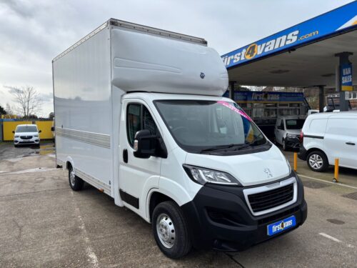 2022/72 PEUGEOT BOXER 2.2 BLUEHDI 335 L4 BUILT FOR BUSINESS LUTON 3DR DIESEL ** LOW MILEAGE **