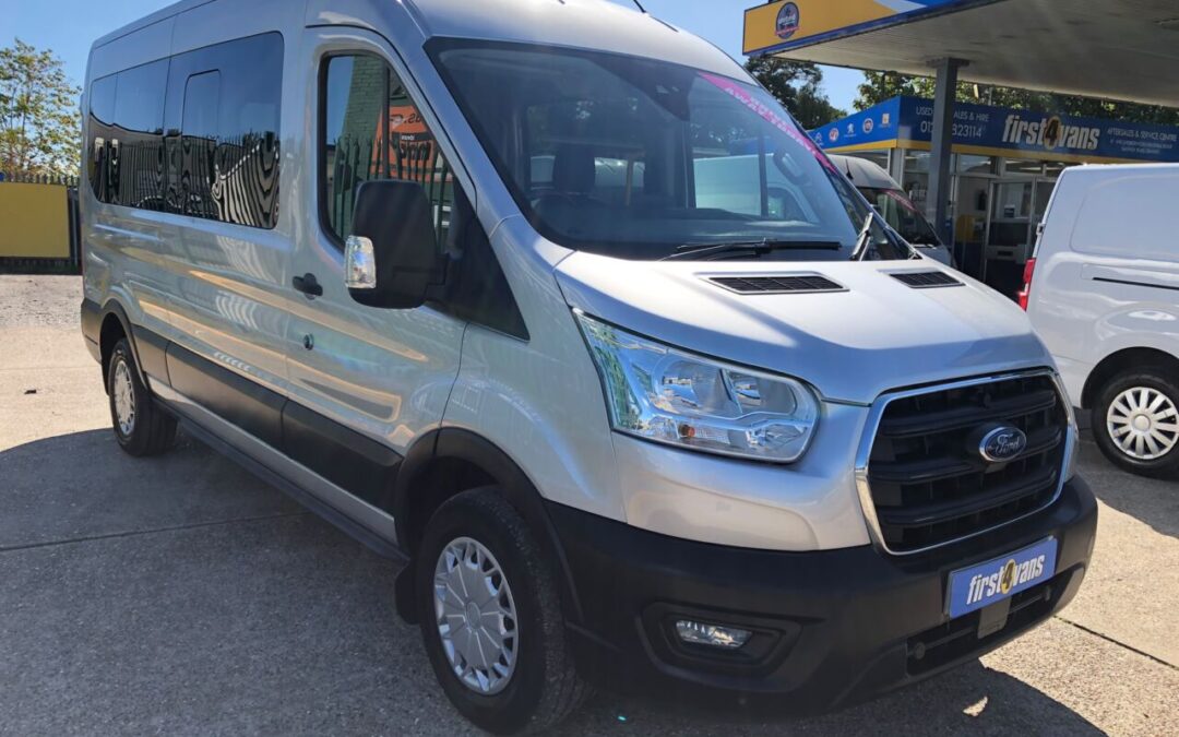 2020/20 FORD TRANSIT 2.0 410 ECOBLUE TREND MINIBUS L3 H2 14 SEATER ** NO VAT **